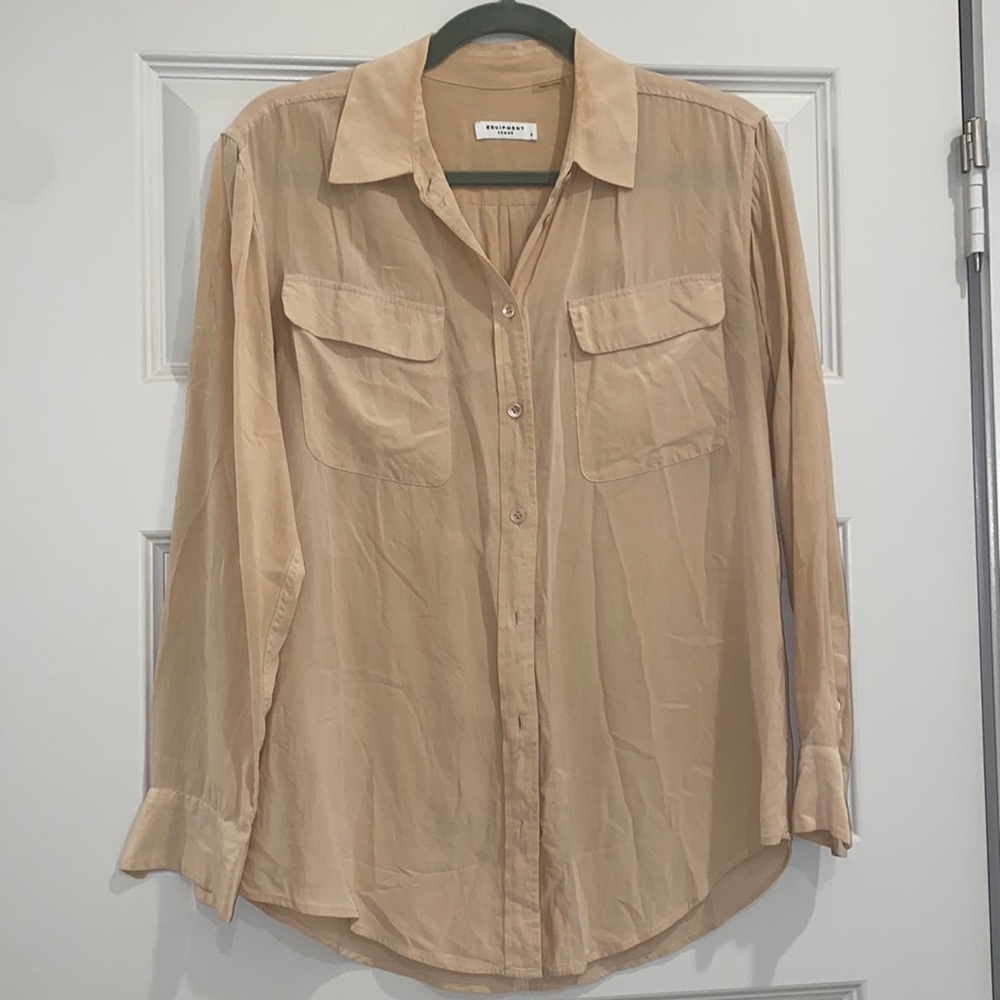 Blushed Nude Equipment Blouse